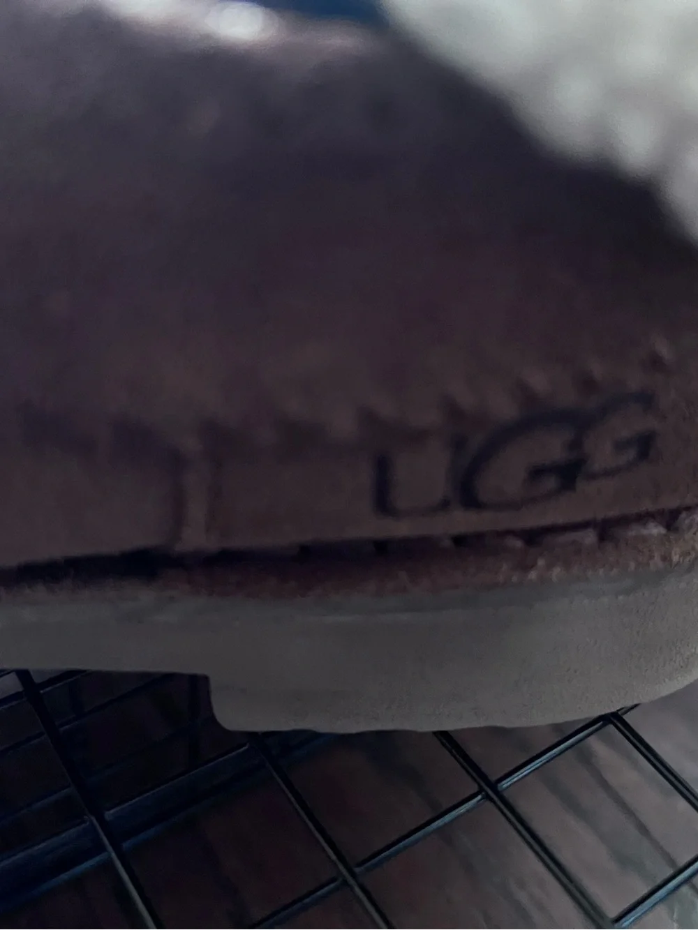 UGG Women's Chestnut Suede Ankle Booties with Cream Shearling